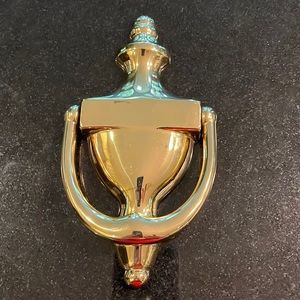 Traditional Brass Door Knocker - Excellent Condition